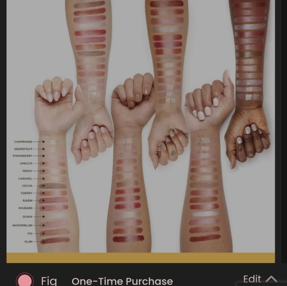 Burts Bees Lip Shimmer Color Fig 133 NIB Sealed .09oz/2.55g - Picture 12 of 15